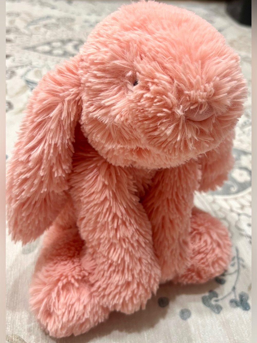 Jellycat Apricot Smudge Bunny Medium Excellent Condition Retired Collectible - Picture 5 of 16